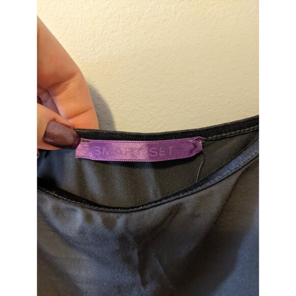 Vintage Y2K Dark Grey Cami Top Spaghetti Strap Tank Tee 2000s Bella Swan Sz S - Picture 6 of 10